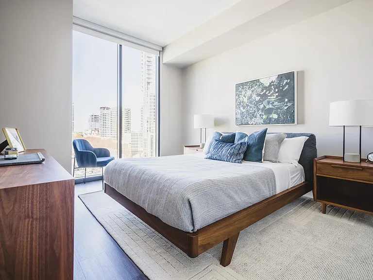 Your dream bedroom starts here. cozy, sleek, and all yours at Modera Parkside.