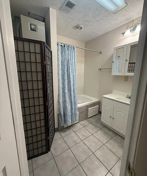 Big bathroom with Jacuzzi tub