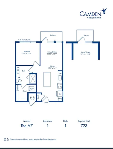 Floor plan A7