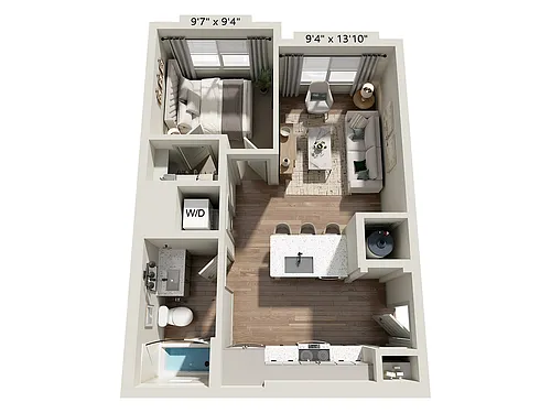Floor plan A1A