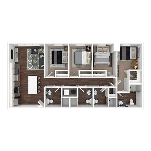 Floor plan 4CR