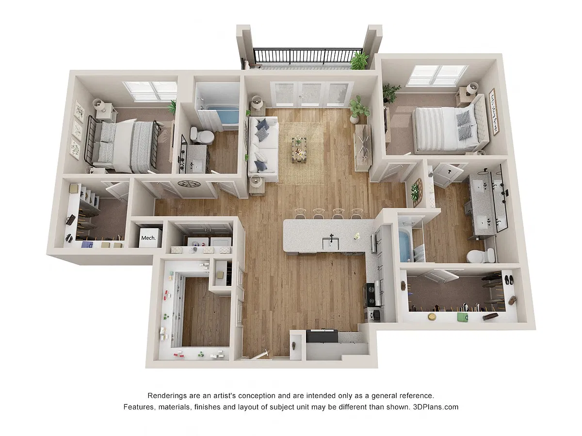 Floor plan B2H