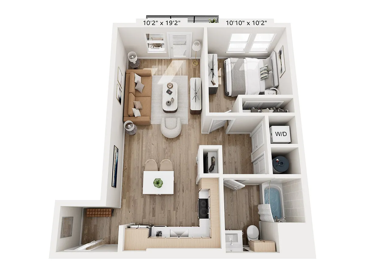 Floor plan The Madison - 1A2