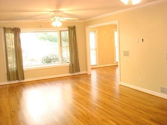 All the hardwoods, including these in the FR, have been refinished