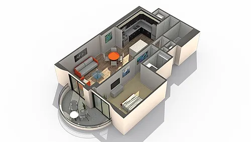 Floor plan Seven 43