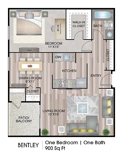 Floor plan Bentley
