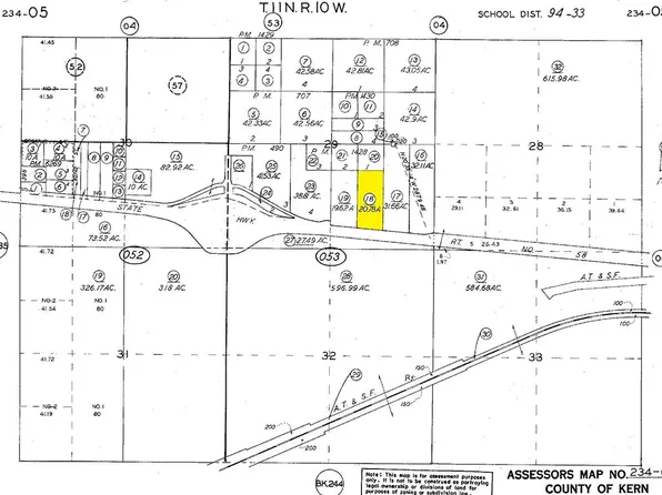 100 On Hwy #58, Mojave, CA 93501