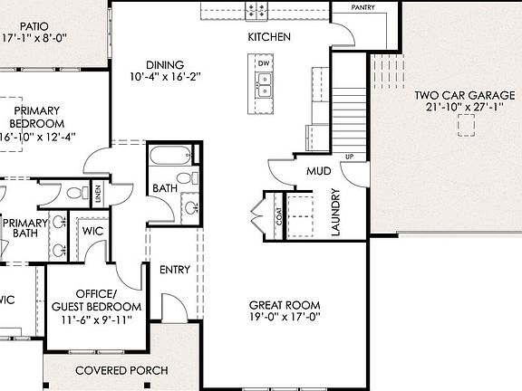 Main Level With Optional Bonus Room