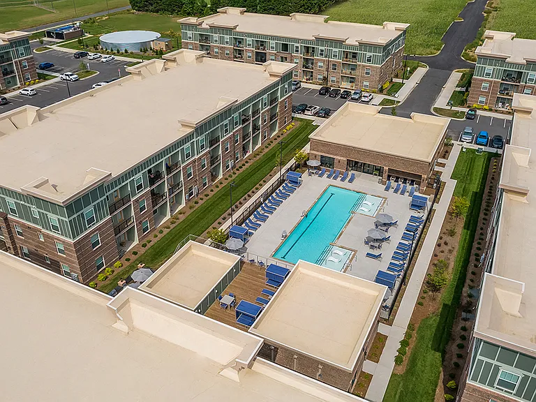 Ardmore at the Trail with View of Pool