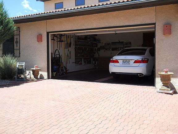 2 car garage side entrance