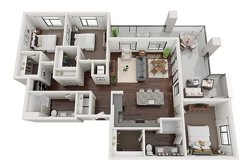 Floor plan C1