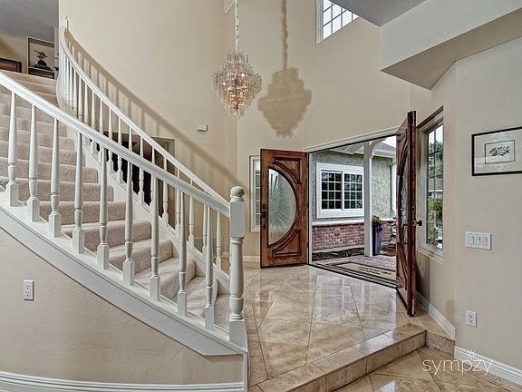 Front Entry with Custom Double Doors