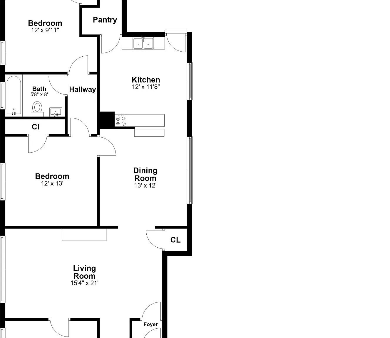 2 bed, 1.0 bath, 1292 sqft, $2,200 — Photo 4