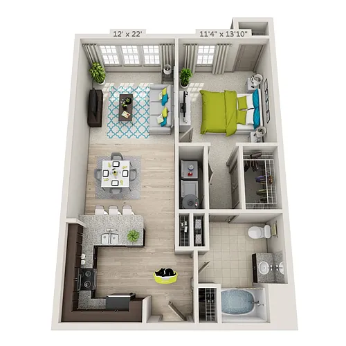 Floor plan Magnolia