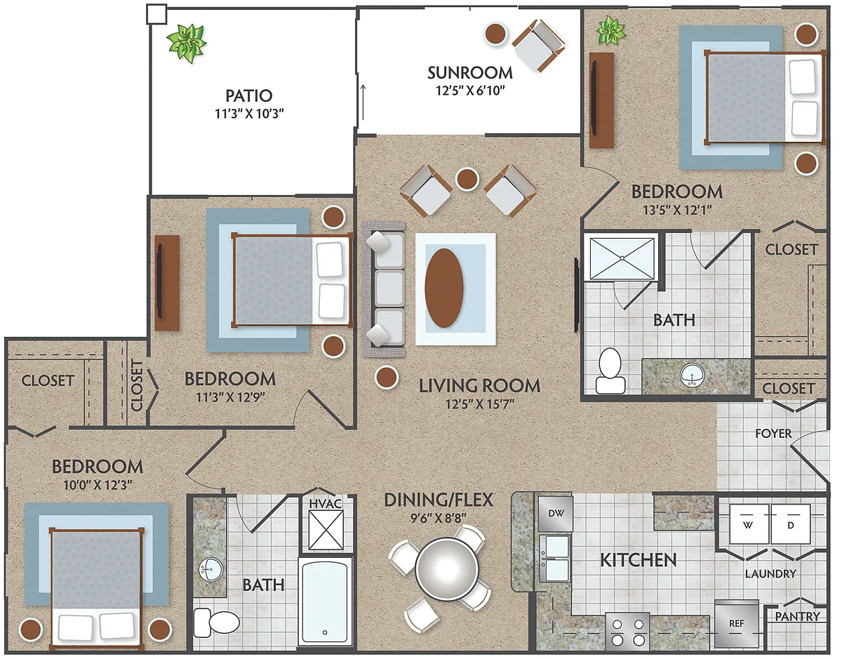Floor plan C2