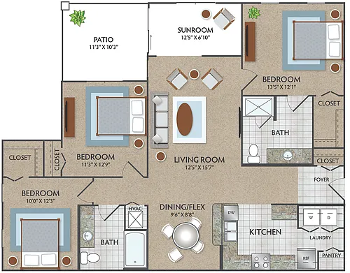 Floor plan C2