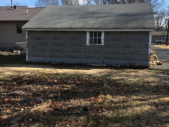 West side two car garage