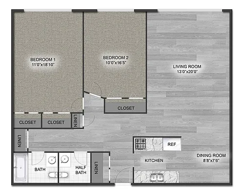 Floor plan The Emerald