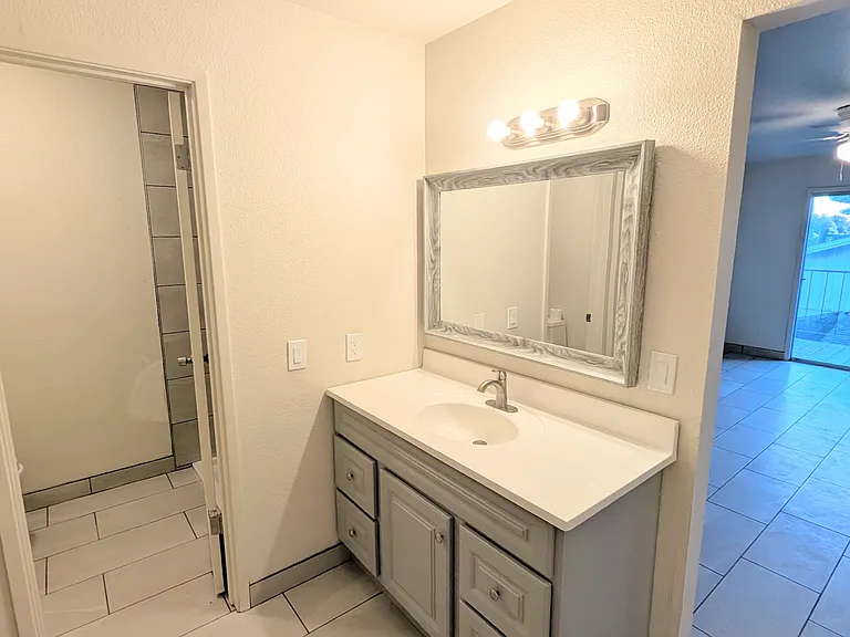 Renovated Master Bathroom