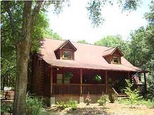 Log Cabin in serene setting