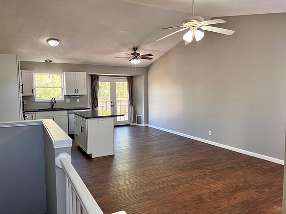 Kitchen, dining room and living room area-Open Concept