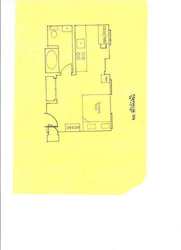Floor plan Studio