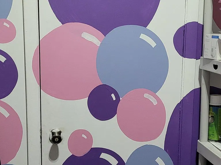 Door to apartment from laundry room, if off street parking is added you can access this unit from the exterior back door and use a key to enter your unit.