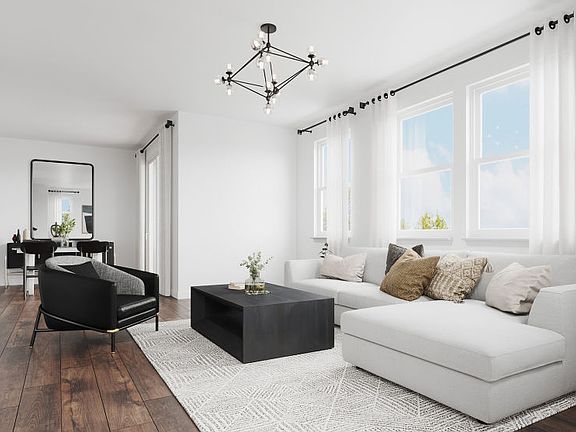 Light filled, open gathering room