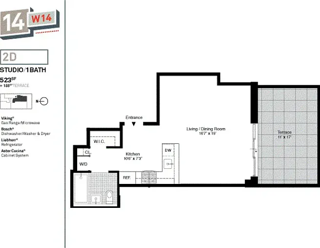 14 W 14th St #2D — Photo 8