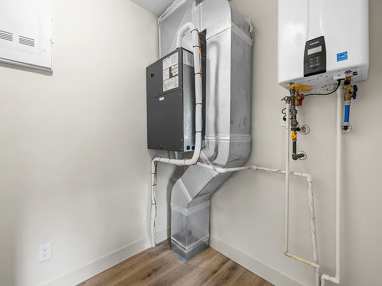 HVAC and tankless water heater!