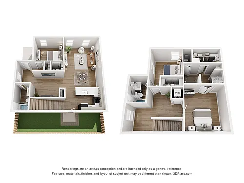 Floor plan Bent Tree B