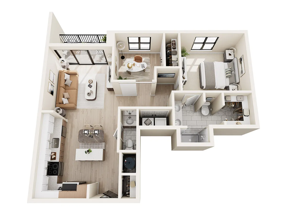 Floor plan B2