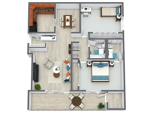 Floor plan Malibu
