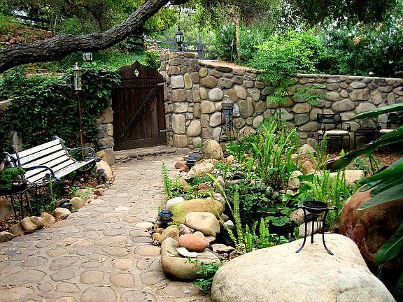 Front Couryard Looking Out