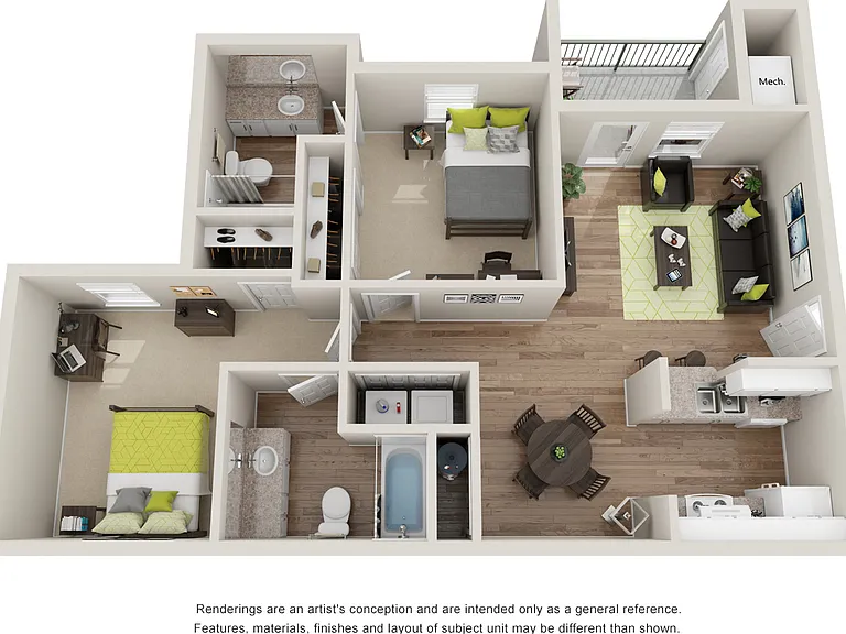 The Landings at Chandler Crossing - Student Living Priced per Bed — Photo 40