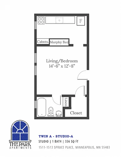 Floor plan Twin A | Studio-A