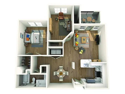 Floor plan A3a
