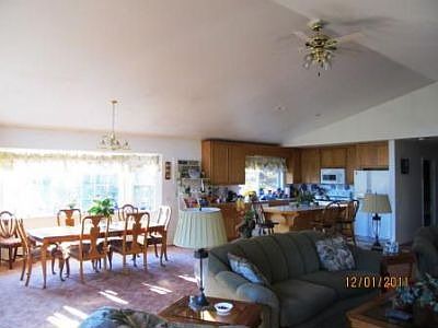 Kitchen, Dining Room, Living Room