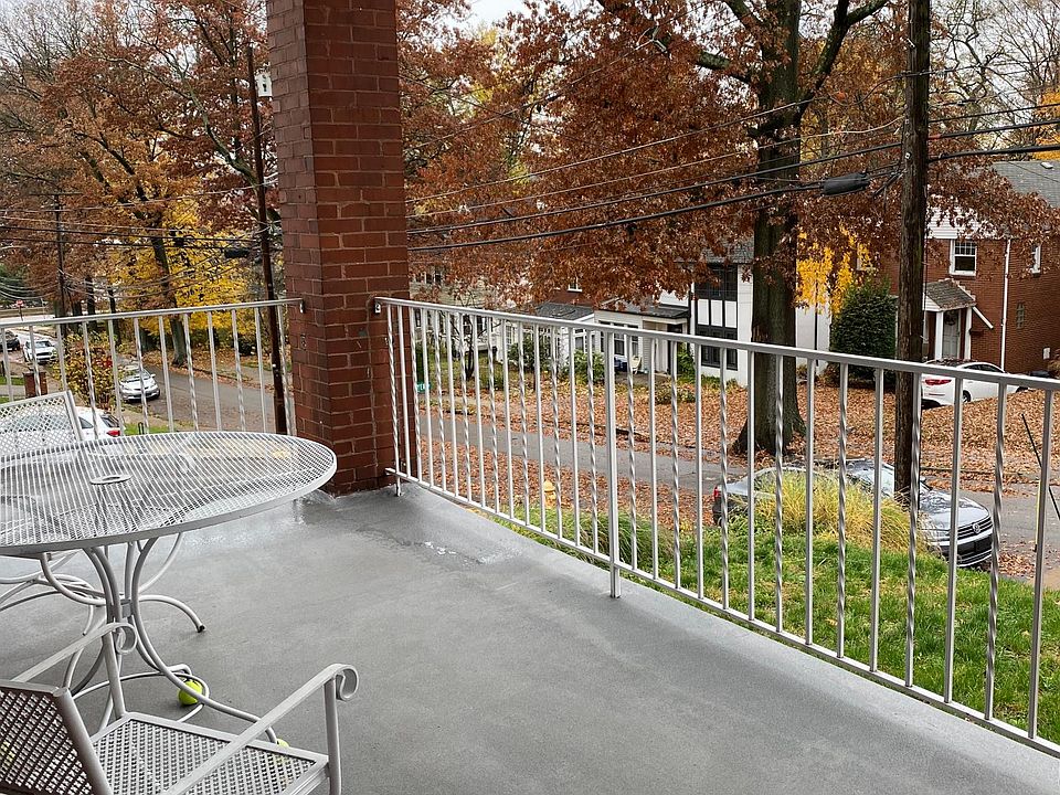 front porch, quiet residential street, plenty of free on street parking