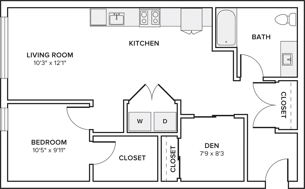 Floor plan A27D