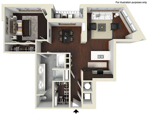 Floor plan A8