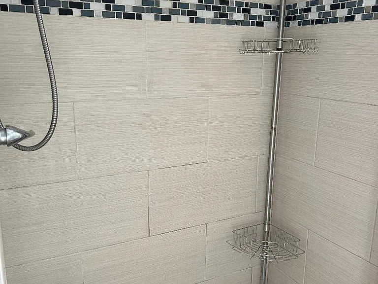 Master shower