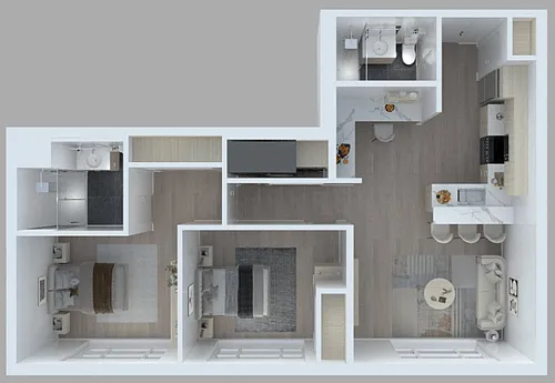 Floor plan B4D
