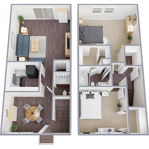 Floor plan The Coral Upgraded