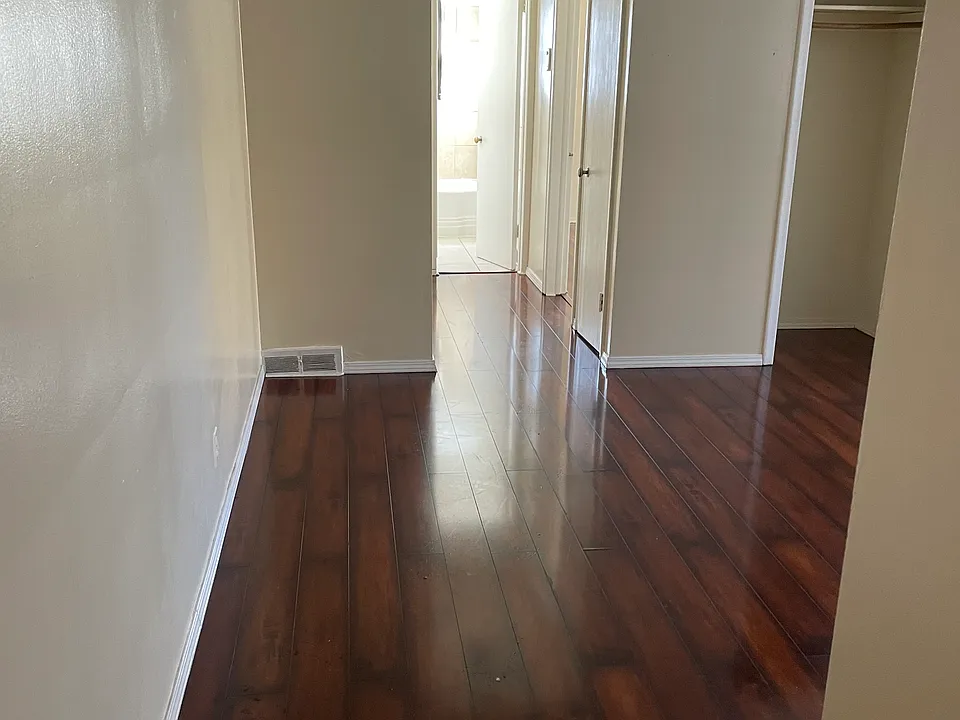 Hallway to living room