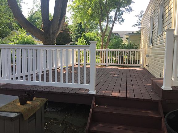 Private Rear deck