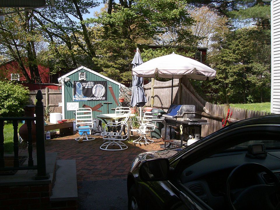 back yard patio