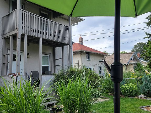 View from shared back patio.