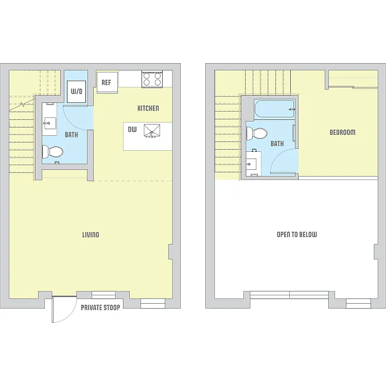 Floor plan The Lancaster (Loft)