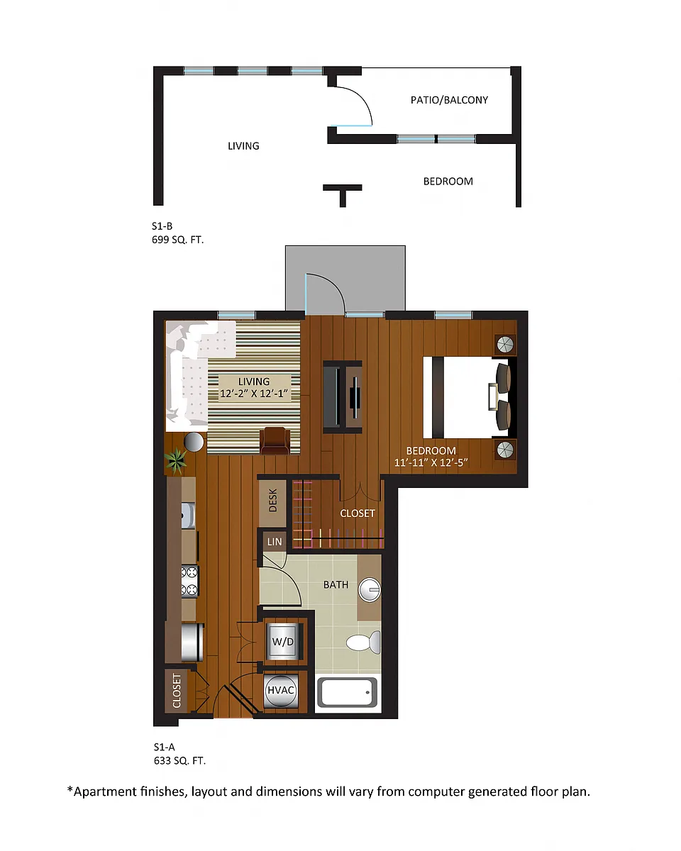 Floor plan S1-A